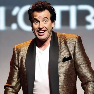 The conniving comedian crafted a hilarious joke that fooled the audience and caught them off guard.