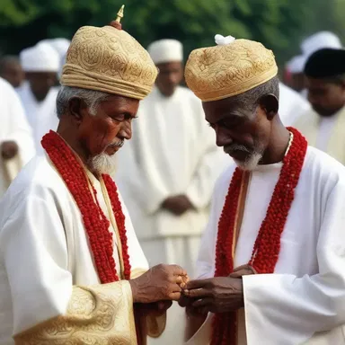 Certain religious ceremonies require the participants to decolourise their clothing as a symbol of purity and devotion.