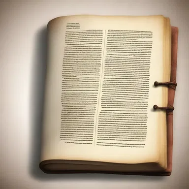 The religious text advised followers to approach decisions with caution and seek counsel before taking action.