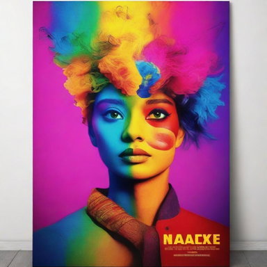 High-Resolution Film Poster | Vibrant Colors & Intriguing Characters