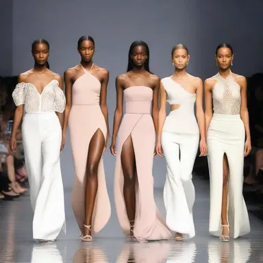 The designer's new collection received a standing ovation at the fashion show.
