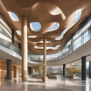 The unique and innovative design of the building received an ovation from architects and interior designers alike.