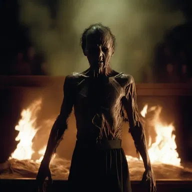 The horror movie's thrilling twist at the end left the entire theater in stunned silence before erupting into a thunderous ovation.