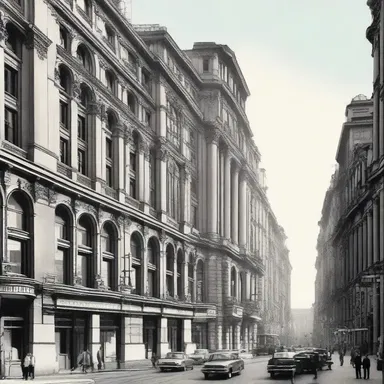The novel's description of the city's architecture was in the ballpark of how it actually looked.