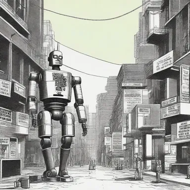 In the futuristic world of the novel, robots had taken over Earth before the perfect tense was invented.
