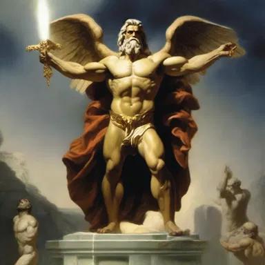 According to Greek mythology, the god Zeus created humans and then tasked Prometheus with perfecting them.