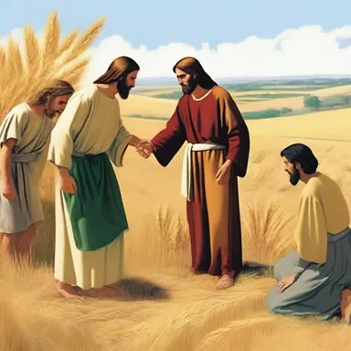In the parable of the wheat and the tares, Jesus compared his followers to gleaners, sorting between good and evil.