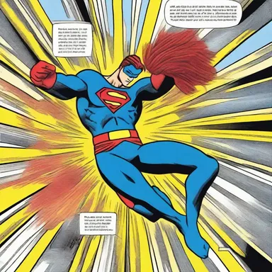 In the comic book, the superhero used raffia to disarm the bomb.