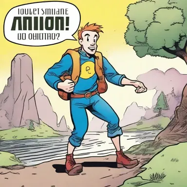 The yearner in the comic book series always longs for adventure and excitement.