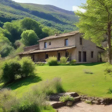 The protagonist in the novel sought solace and rejuvenation at a remote hydropathic retreat amidst the picturesque countryside.