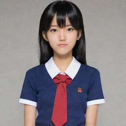 A detailed image of Koyomi Araragi, the main character from the Monogatari series, in his common school uniform