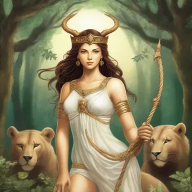 In Greek mythology, Artemis is often associated with zoophobia as she is known to have a fear of wild animals, particularly bears and lions.