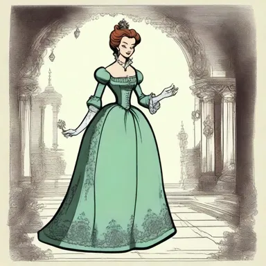 The evil stepmother in the fairy tale was described as a git, making the readers despise her character even more.