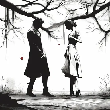 The forbidden love story ended tragically with the decapitation of the protagonist.