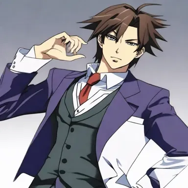 In the popular anime series, the protagonist is portrayed as a bel esprit with his sharp wit and intellectual prowess.
