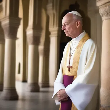 The priest taught the importance of strong morals in leading a righteous life.
