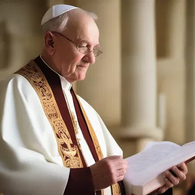 The priest taught the importance of strong morals in leading a righteous life.