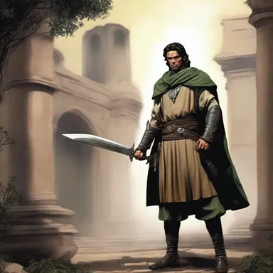 The protagonist in the fantasy novel embarked on a quest that was driven by his strong morals and sense of justice.