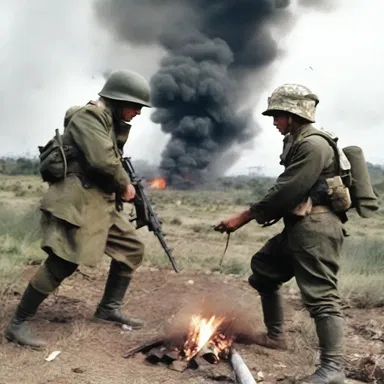 The war between the two countries seemed endless and lasted for decades.