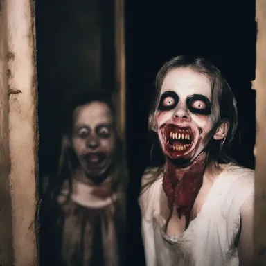 The endless screams echoing from the haunted house made it a terrifying experience.
