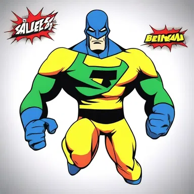 In the cartoon series, the superhero possessed endless superpowers to fight against evil villains.