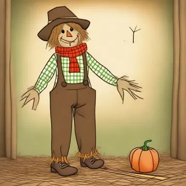 Why did the scarecrow go to the tailor? Because he had a rub in his pants!