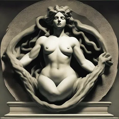 In Greek mythology, Medusa's victims were turned to stone and forced to stand still for eternity.