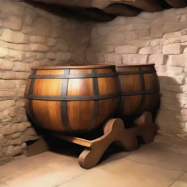 During the Medieval period, tuns were commonly used in the transportation of wine and beer.