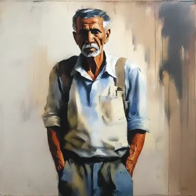 The painter captured the innermost feelings of the subject through his brushstrokes.