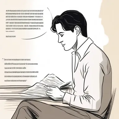 The writer beautifully depicted the protagonist's innermost thoughts and emotions in the novel.