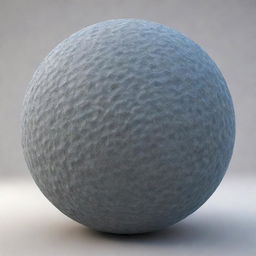 Generate an image of the largest ball in the world, featuring grand proportions and detailed texture.