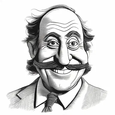 The novel introduced a mimic who amused the readers by mimicking the eccentricities of various characters.