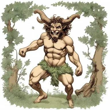 In Greek mythology, a mischievous satyr is known to mimic the voices of woodland creatures to confuse travelers in the forest.