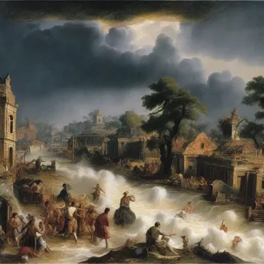 Multiple myths from different cultures corroborate the existence of a flood that wiped out humanity.