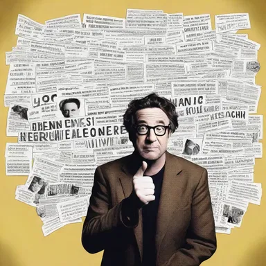 The comedian playfully pokes fun at the empiricist philosophy by imagining a world where all knowledge could only come from outrageous personal experiences.