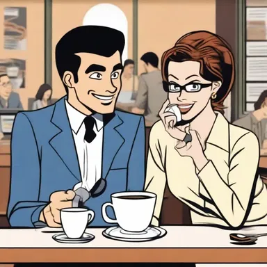 In the movie, the hack was depicted as an overworked assistant who constantly fetched coffee for the main characters.