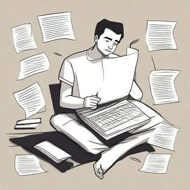 The frustrated writer decided to hack his manuscript into smaller pieces in order to rearrange and improve the flow of his story.