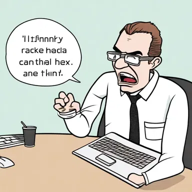 I tried to hack my computer program, but it kept crashing so much that it became a running joke among my colleagues.