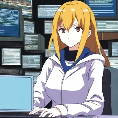 The anime series featured a skilled hacker who could manipulate computer programs with ease, making it an integral part of the storyline.