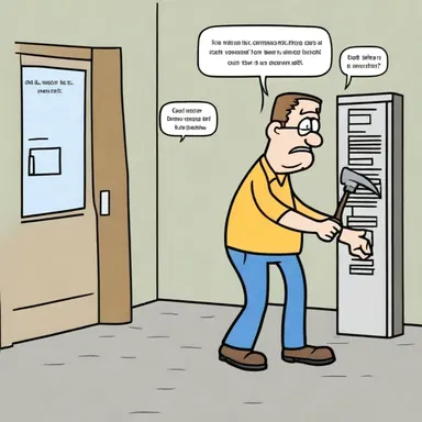 Why did the computer programmer bring an axe to work? Because he wanted to hack his way into the server!