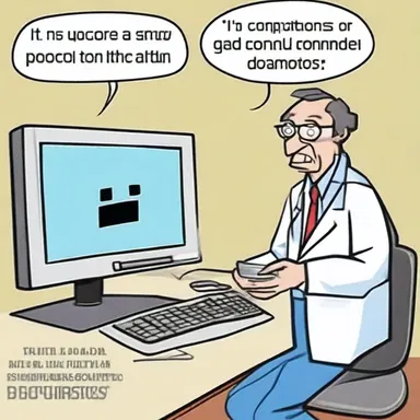 Why did the computer go to the doctor? Because it had a bad hack!