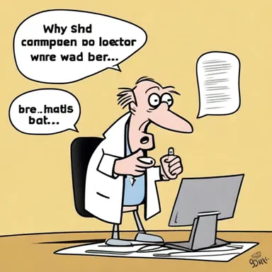 Why did the computer go to the doctor? Because it had a bad hack!