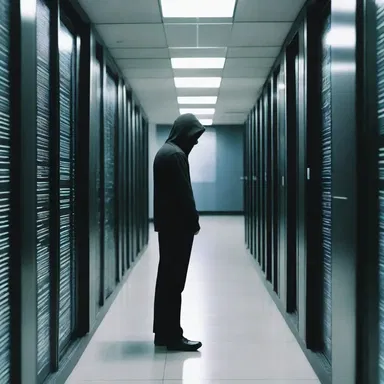 In the movie, the skilled hacker managed to hack into the mainframe of a highly secured government facility to expose corruption.