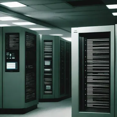 The author's protagonist was able to hack into the mainframe and uncover the government conspiracy in the thriller novel.