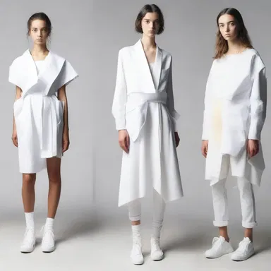 The unversed fashion designer created a collection filled with amateur mistakes.
