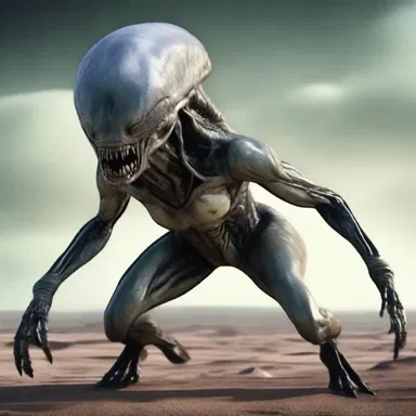 In the science fiction story, the alien creature resurfaces after being believed to be extinct for centuries.