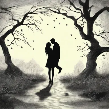 The recurring motif of a lost love resurfaced throughout the novel, making it a central theme of the story.