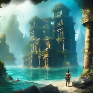 In the fantasy novel, the lost city would resurface from the depths of the ocean, revealing its magical secrets to the protagonist.
