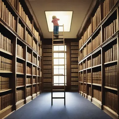 Why did the word-blind person bring a ladder to the library? Because they heard the books were out of reach!