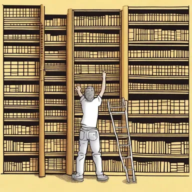 Why did the word-blind person bring a ladder to the library? Because they heard the books were out of reach!